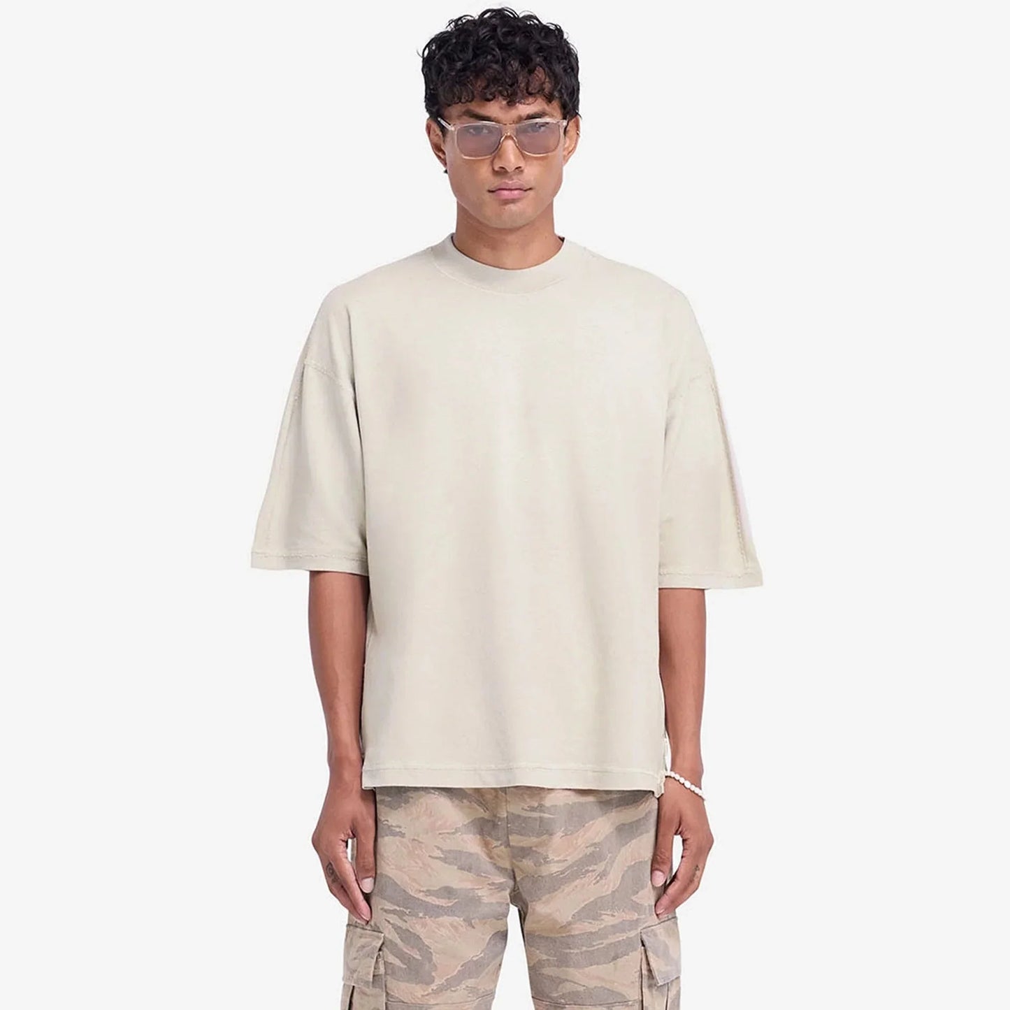Stepped Hem T-Shirt