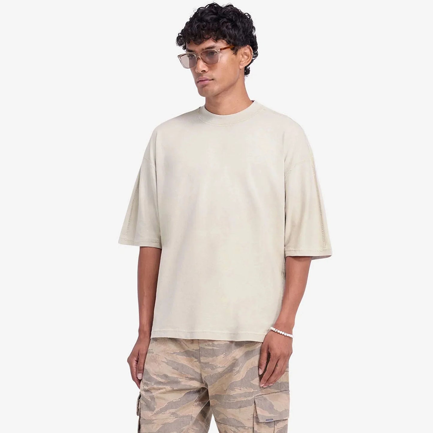 Stepped Hem T-Shirt