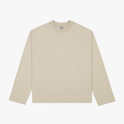 LONG SLEEVE T-SHIRT – BEIGE