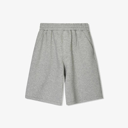 gray jogging shorts
