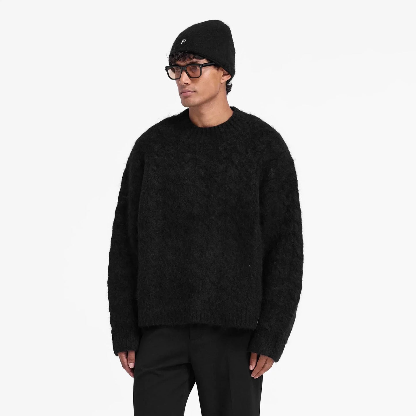 Textured Knit in Blue