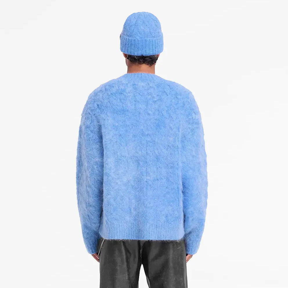 Textured Knit in Blue